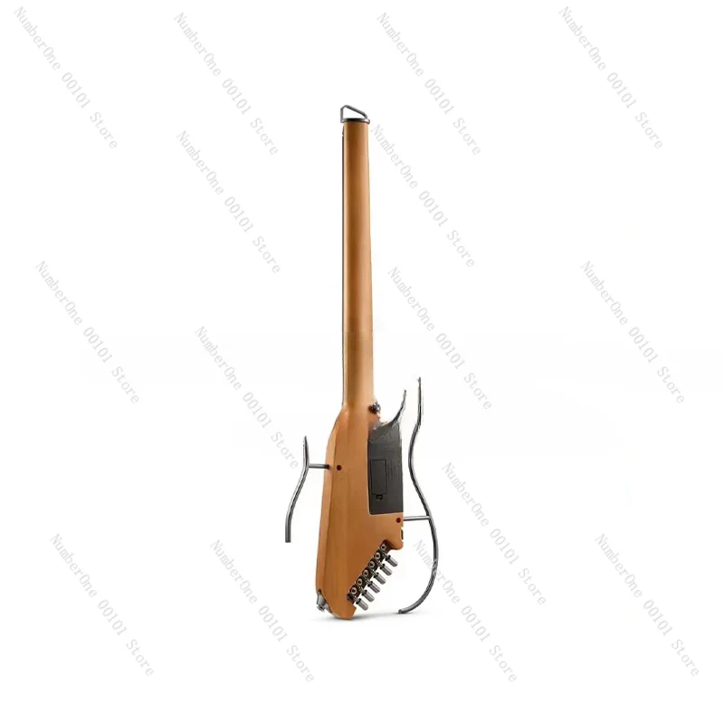 

Guitarra de viaje donner, guitarra silenciosa hush - I sin cabeza, guitarra acústica ultraligera hush I con marco desmontable