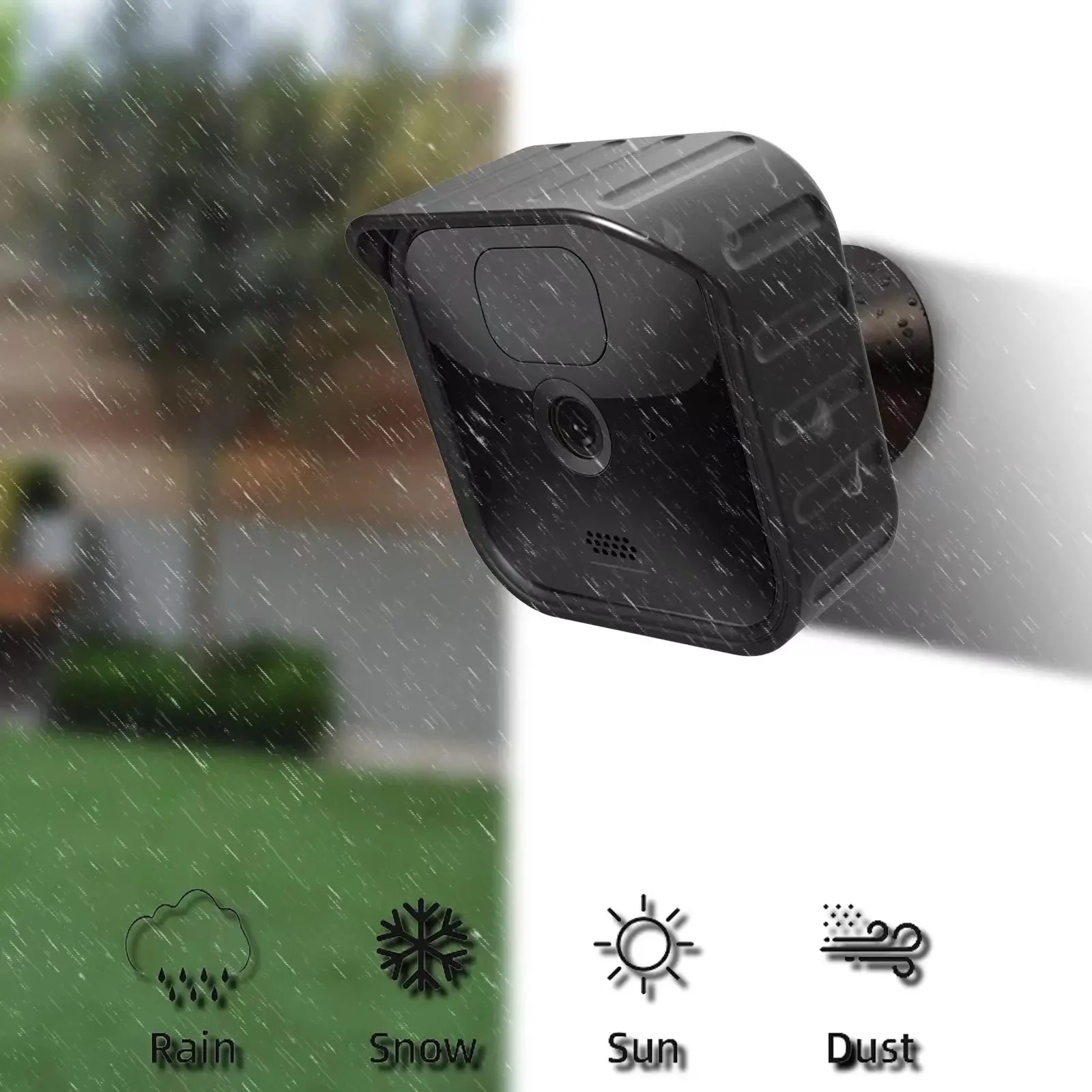 Security Camera Cover Protective Silicone Case Weatherproof Cover For New Blink Outdoor/Indoor/Blink XT/XT2 Camera