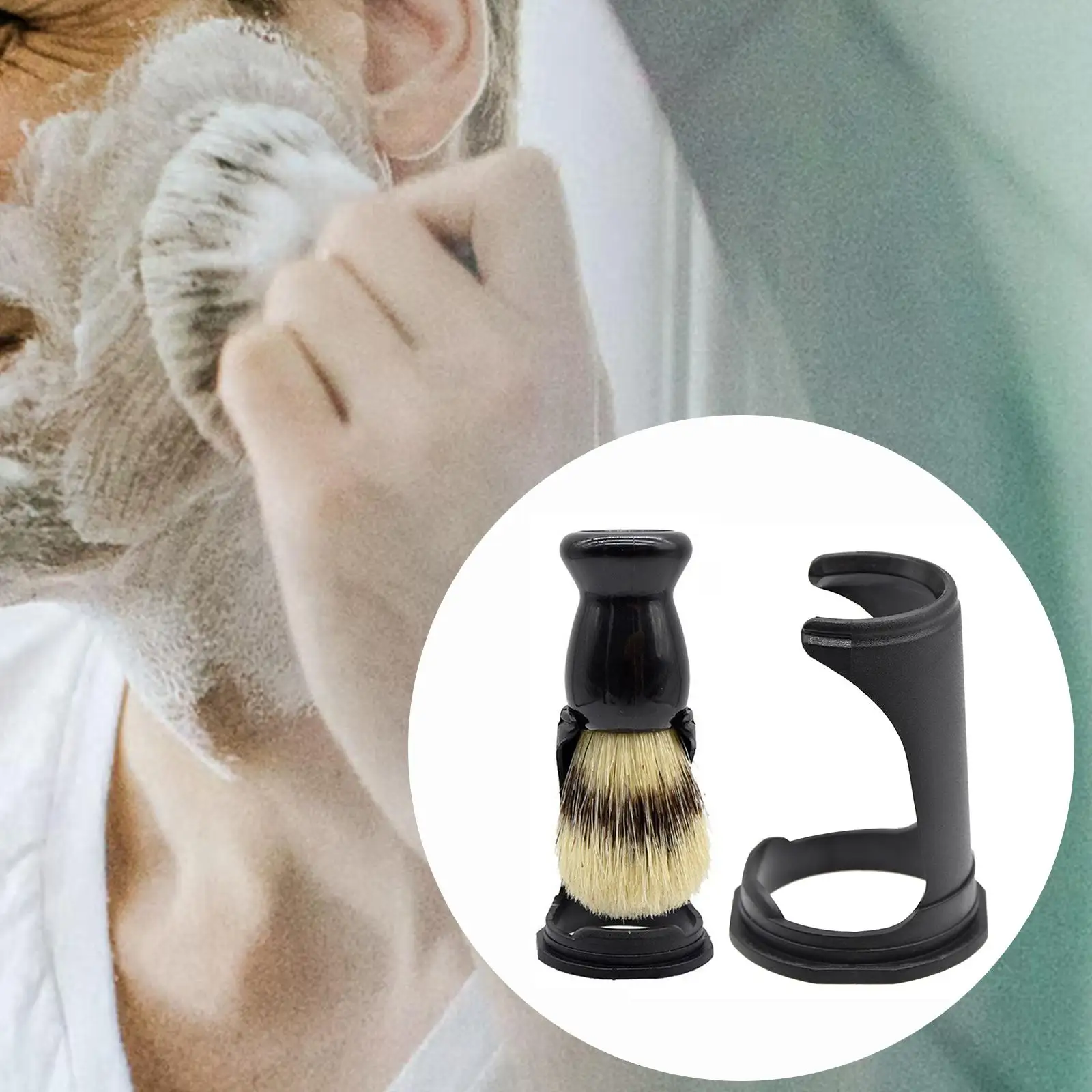 2-4pack Brush Shaving Holder Shaver Holder for Bathroom Salon Extra