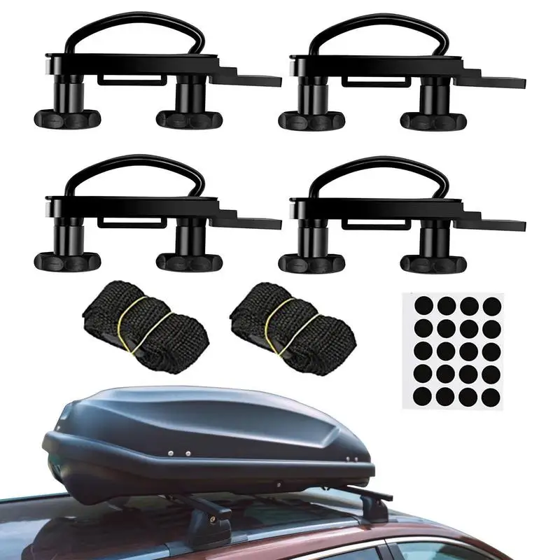 Kit de Montage Universel pour Coffre de Toit de Voiture, Boulons en U,  Pinces, Accessoires pour Bagages