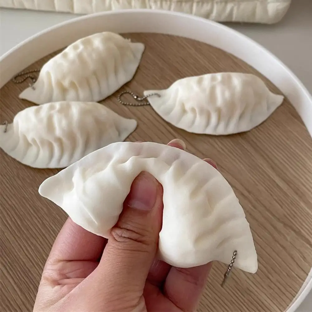 Juguete Antiestrés Dumpling De Gel Brillante – Suave, Estirable Y Sensorial Para Niños Y Adultos