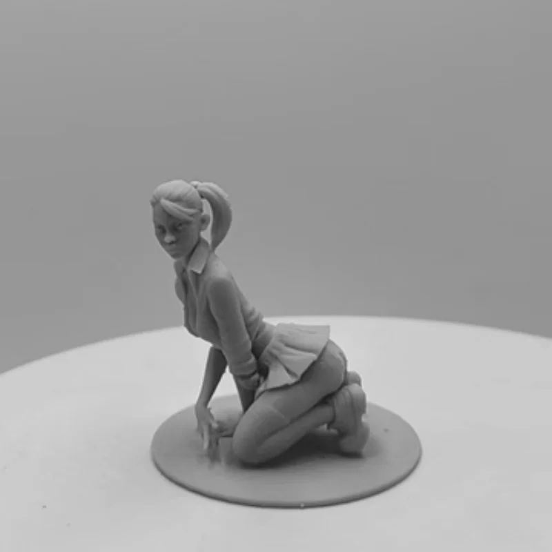 Anime garage kit 1/24 scala 42mm resina figura modello Kit GK bellezza statua in miniatura giocattoli non assemblati e non dipinti Diorama fai da te - immagine 3