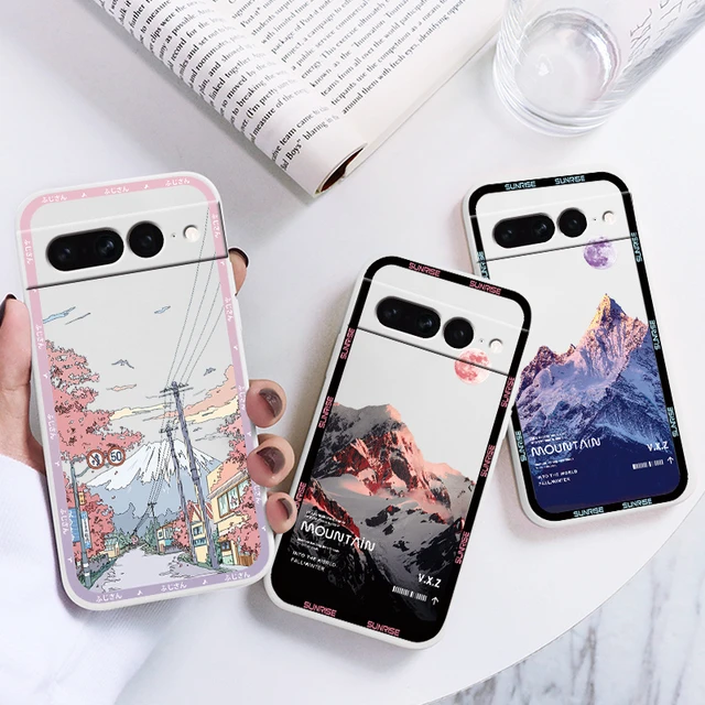 For Google Pixel 8 Case Google Pixel 8 Cover Soft Silicone Bumper  Protective Back Phone Cases For Google Pixel 8 Pro 7A 7 Funda - AliExpress