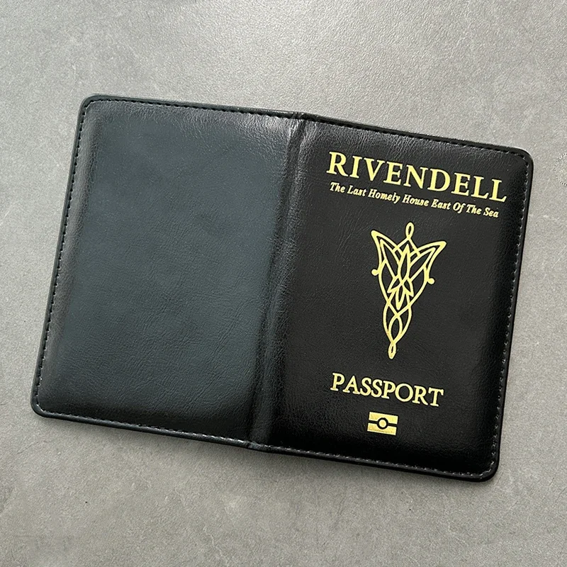 Passport Holder for Rivendell Anime Travel