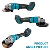 125mm Cordless Angle Grinder 10000rpm Hand-held Brushless Metal Polishing Tool Wood Cutter For Makita 18v Battery 3