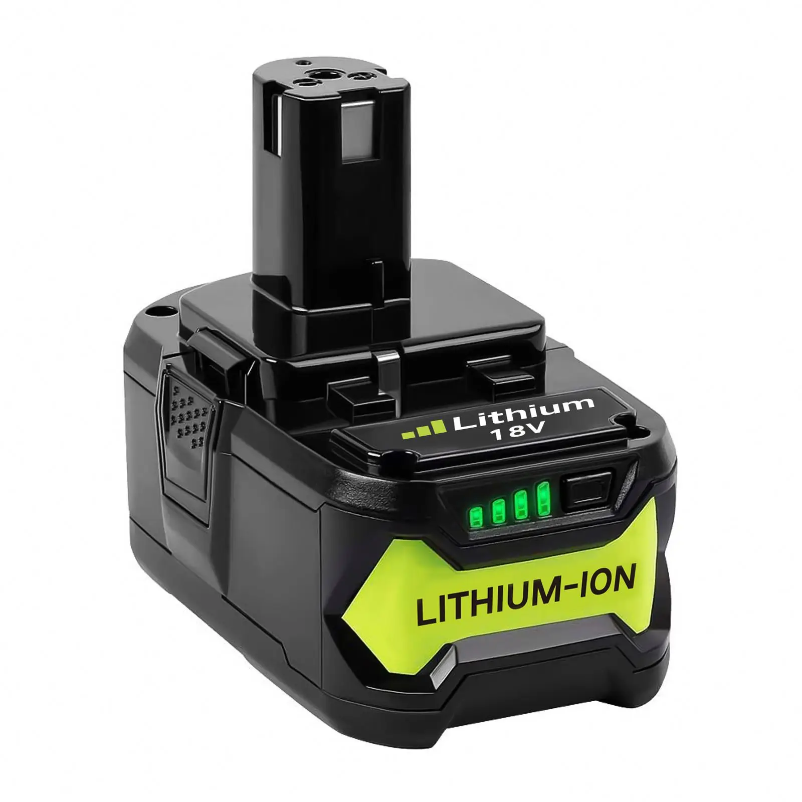 

Replacement Lithium Ion Battery Pack For Ryobi 18V 6.0Ah battery for cordless drill tools P108 P104