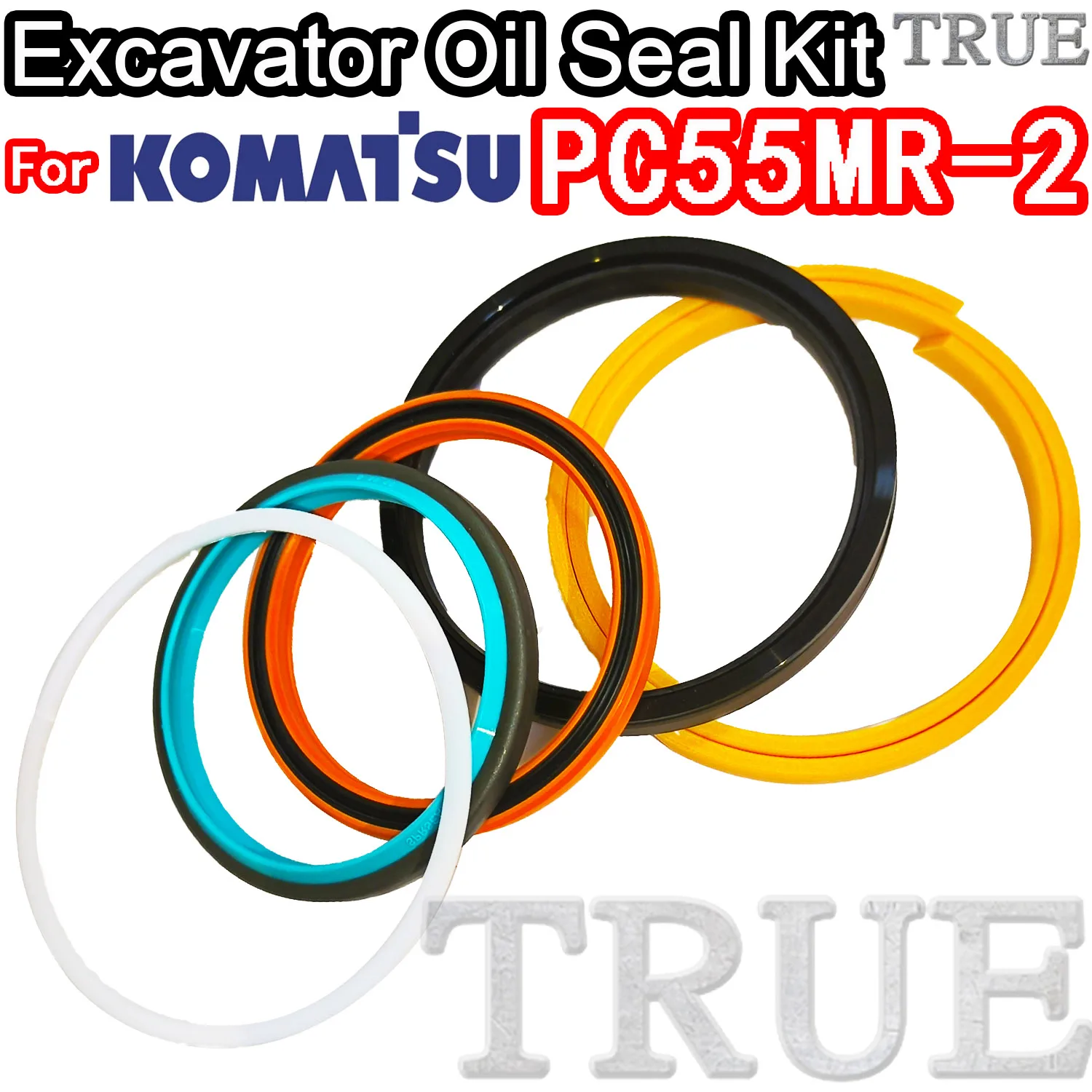 

For KOMATSU PC55MR-2 Excavator Oil Seals Kit Repair Set Pack Heavy Master Excavating Machinery Maintenance Floating Rebuild