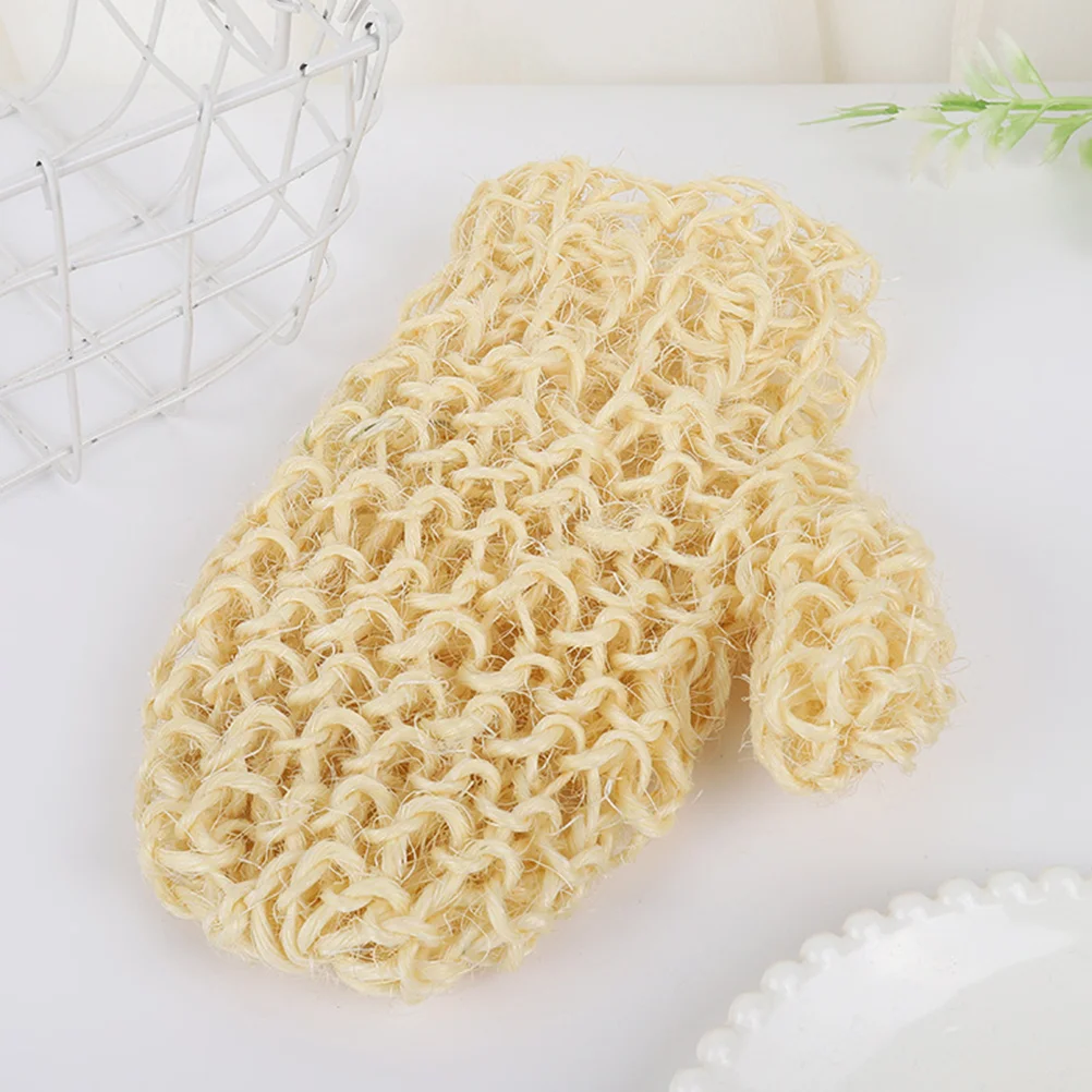Braided Shower Gloves Bath Scrub Exfoliating Body Wash for Bathing Scrubbing Exfoliator Washcloth Peeling Cleaning