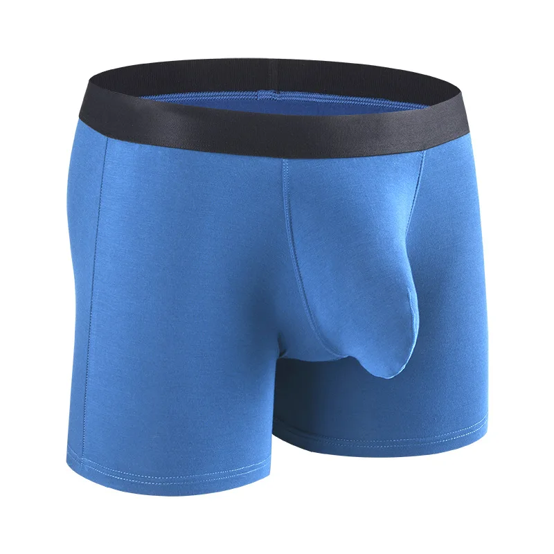 Boxershorts Men Sexy Elephant Nose Underwear Boxers Homme Fashion Modal Breathable U Pouch Boxer Shorts Sexy Panties Underpants