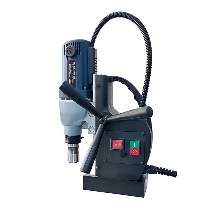 

Compact model electric making magnetic drill stand magnetic drill machine with drill