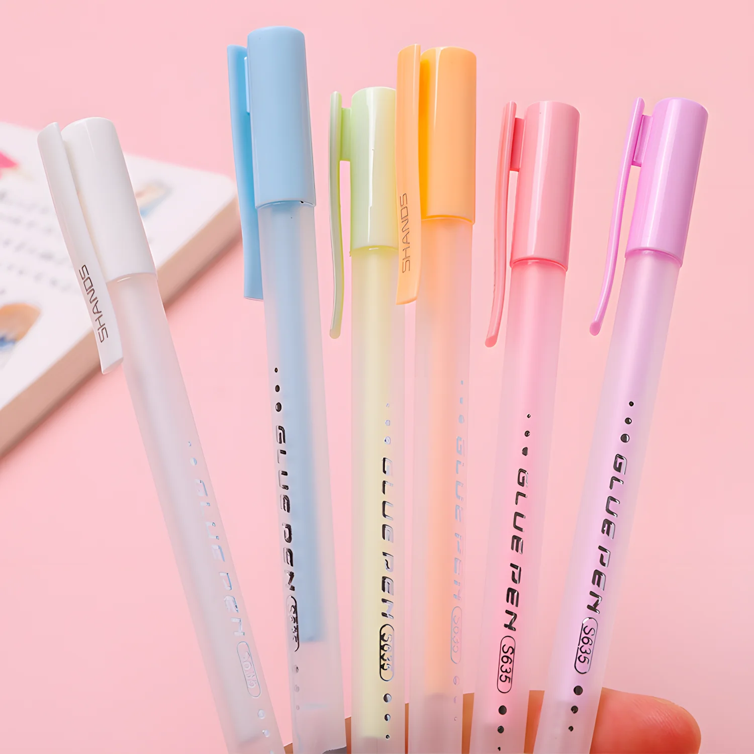 Quick Drying Color Spot Glue Pen,Quick Dry Roller for Scrapbooking,Handmade Stationery,Craft Supplies-Easy Control Precision
