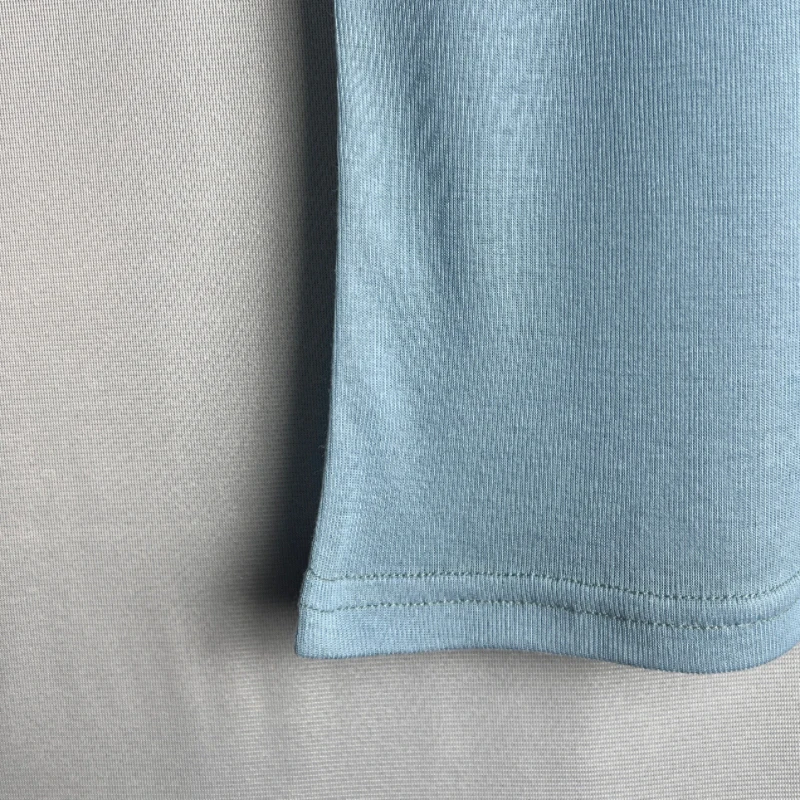 Women Long Sleeve T Shirt O Neck Solid See Through