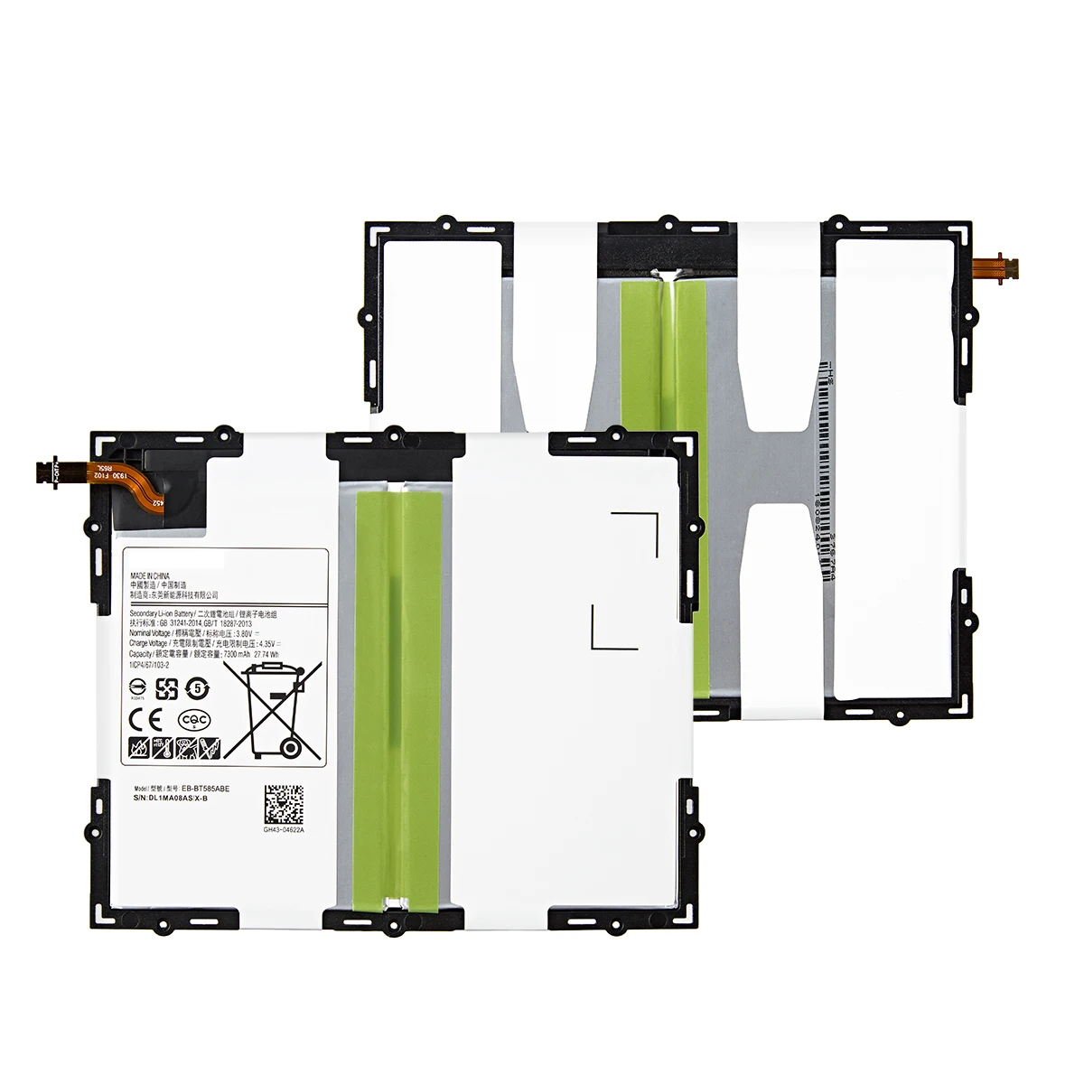 Brand New Tablet EB-BT585ABE 7300mAh Battery For Samsung Galaxy Tablet Tab A 10.1 2016 T580 SM-T585C T585 T580N