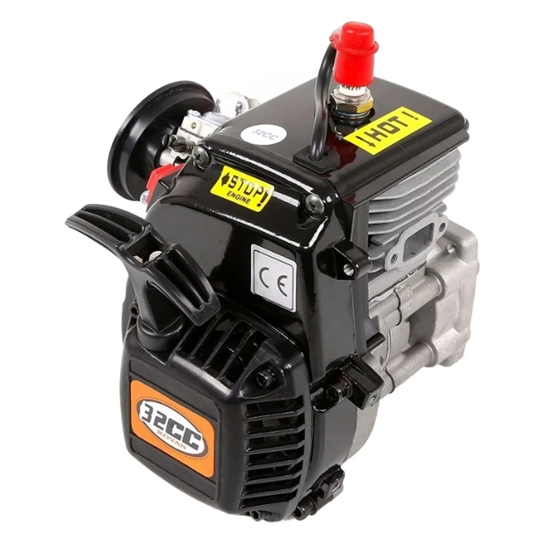 1/5 Parti Rc Motore 32Cc 4 Bulloni Con Candela Cinese E Carburatore Per Adattarsi A Tutte Le Auto Baja Rc 810231
