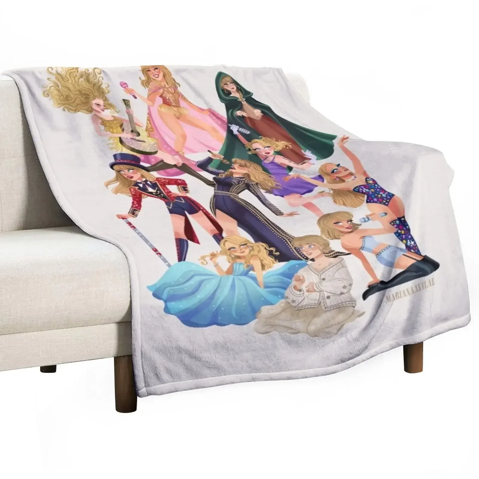 

ALL ERAS Throw Blanket Single Decoratives Blankets