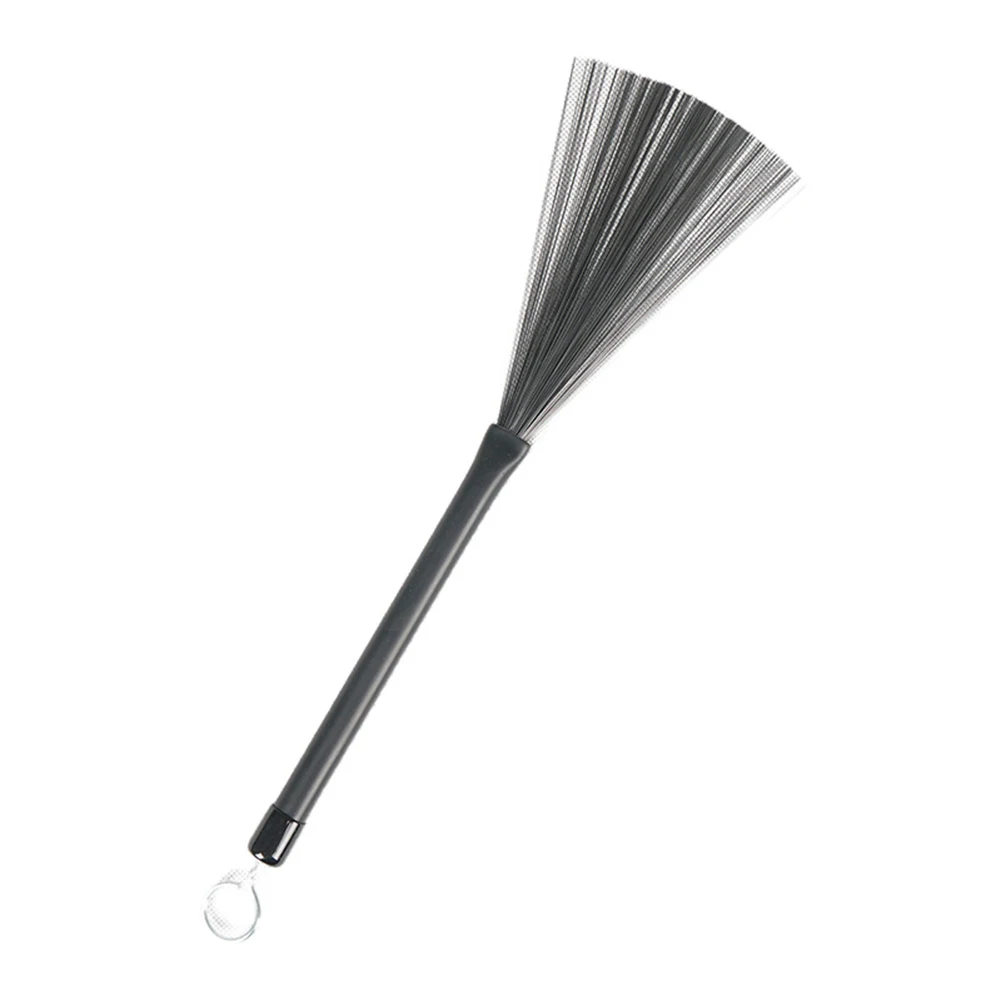 Drum Sticks Drum Percussion Accessories Drum Accessories 1/2PCS Metal Drum Stick Drum Brush Special Brush For Set Retractable Steel Wire Brush Jazz Brushes Parts
