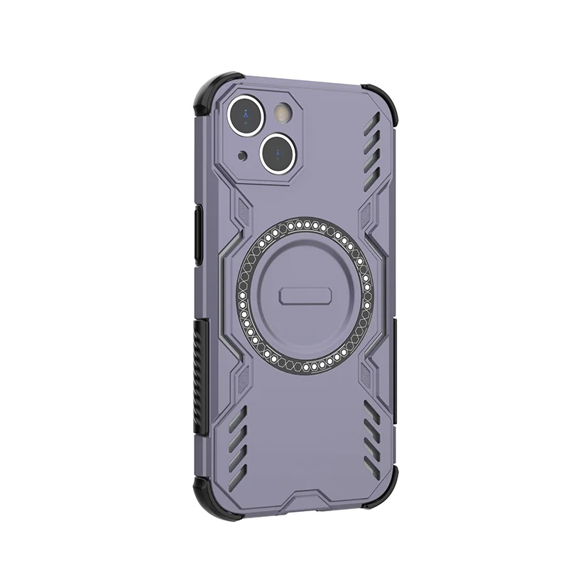 Military-Grade Shockproof Magnetic Cooling Case - Heat Dissipation & Anti-Drop Protection
