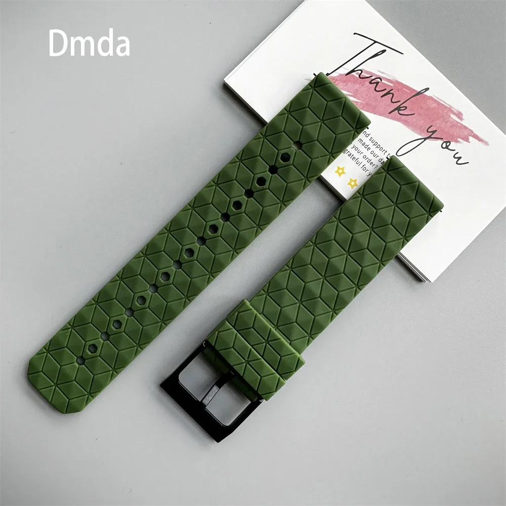 Sports Silicone Wrist Strap - 20mm/22mm Adjustable Watchband Bracelet