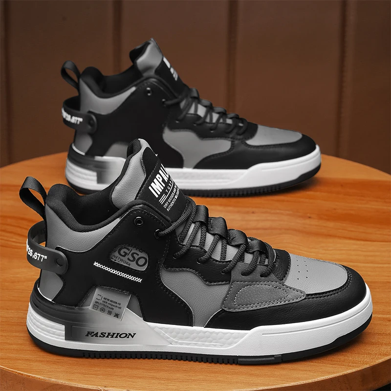 

Men's Sneakers Basketball Shoes Men High Quality Shoes for Men Breathable Male Tennis Zapatillas Hombre Mid-tube Regular Shoes