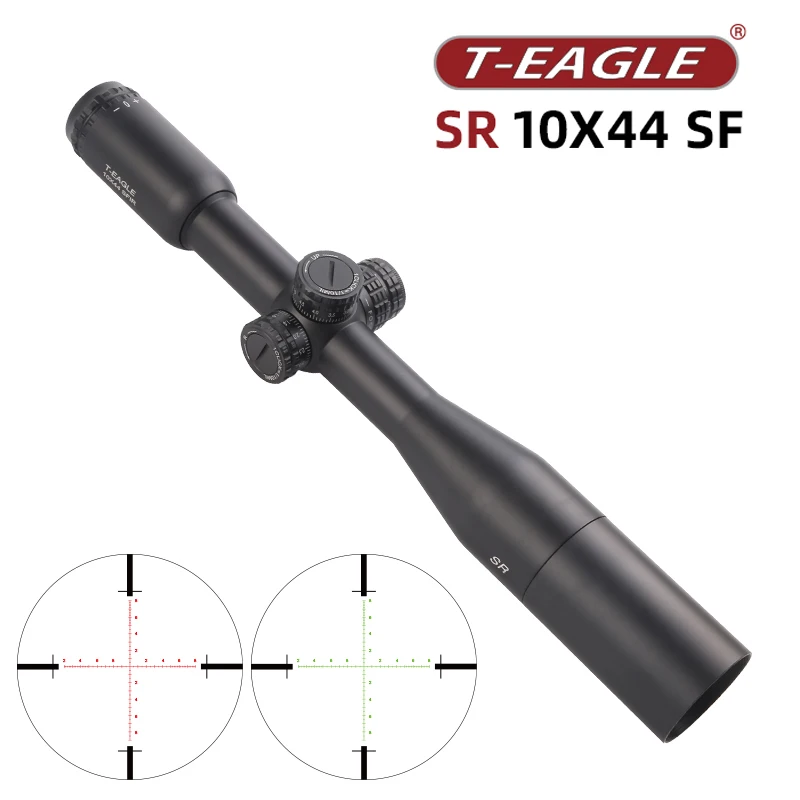 

T-Eagle SR10X44 SF Optics Fixed Riflescope Airgun Tactical Rifle Scope For Hunting Spotting Optical Collimator PCP Airsoft Sight