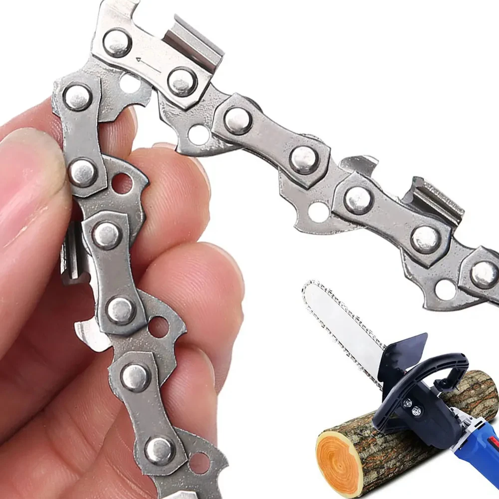 14/16 Inch Metal Chainsaw Chain 3/8" LP 050 Gauge 50/52/53/56/57/59 Drive Electric Saw Accessory Replacement Chainsaw Saw Chain 2