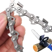 14/16 Inch Metal Chainsaw Chain 3/8" LP 050 Gauge 50/52/53/56/57/59 Drive Electric Saw Accessory Replacement Chainsaw Saw Chain 2