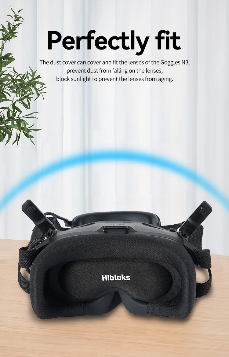 Hibloks for Neo goggles N3 for Avata 2 N3 sponge eye mask dustproof sunshade le