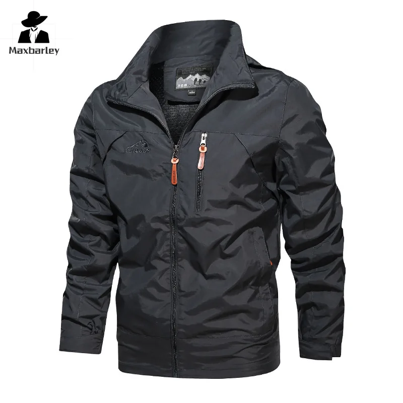 Veste homme extérieur coupe-vent imperméable tactique militaire pêche camping 5XL grande taille