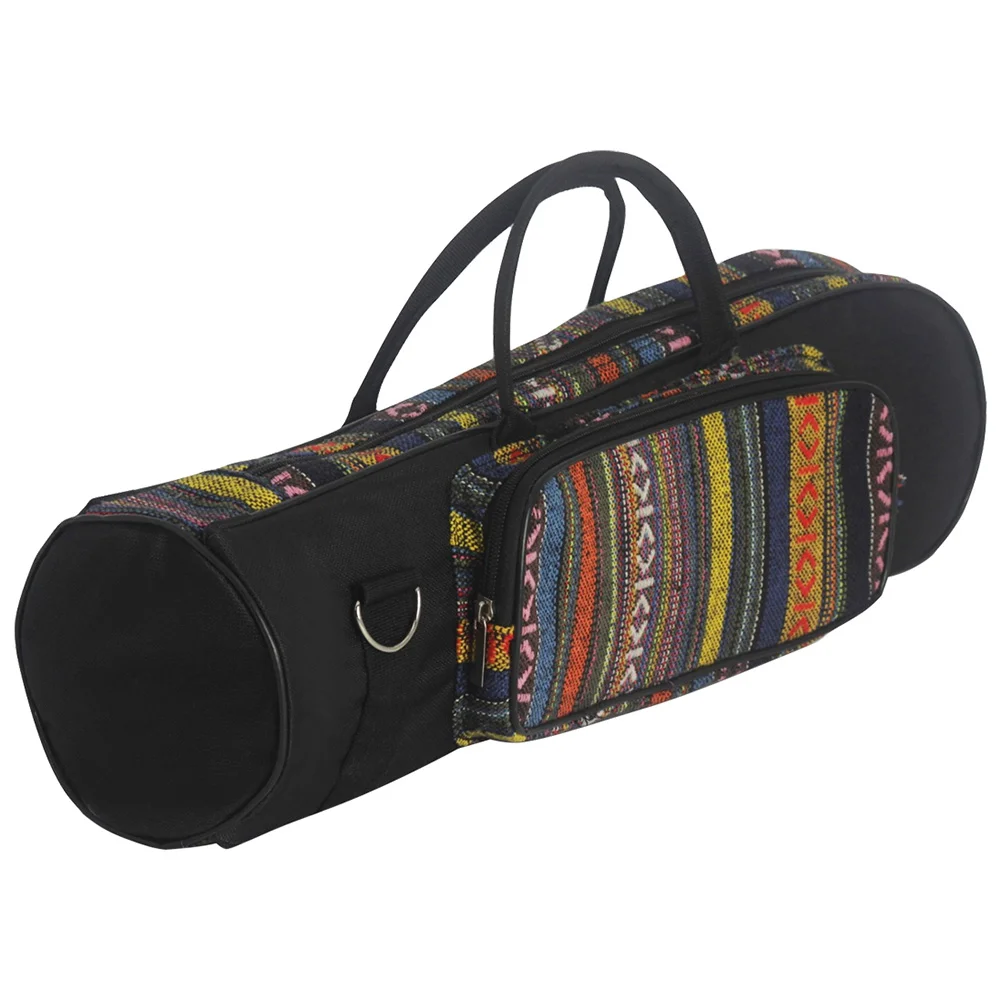 

Suitcase Ethnic Style Small Bag Trumpet Protector Carrying for Clarinet Storage