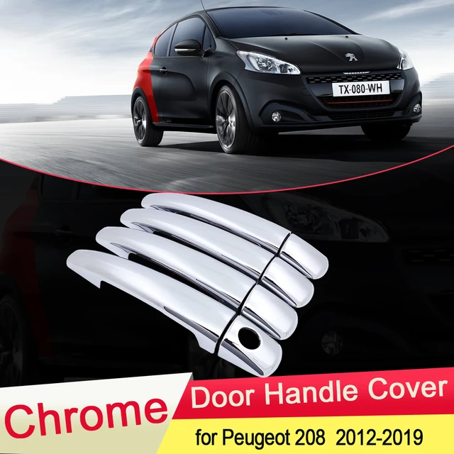  Car Door Handle Cover,for Peugeot 208 MK1 2012-2018