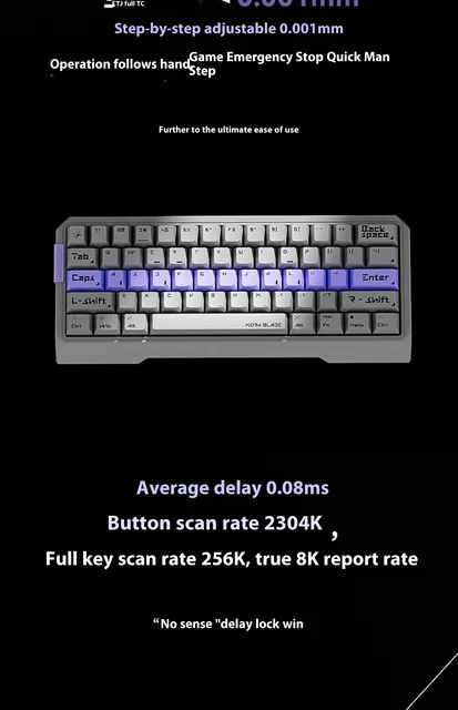 Morkblade Mk60 Wired Magnetic Switch Mechanical Keyboard