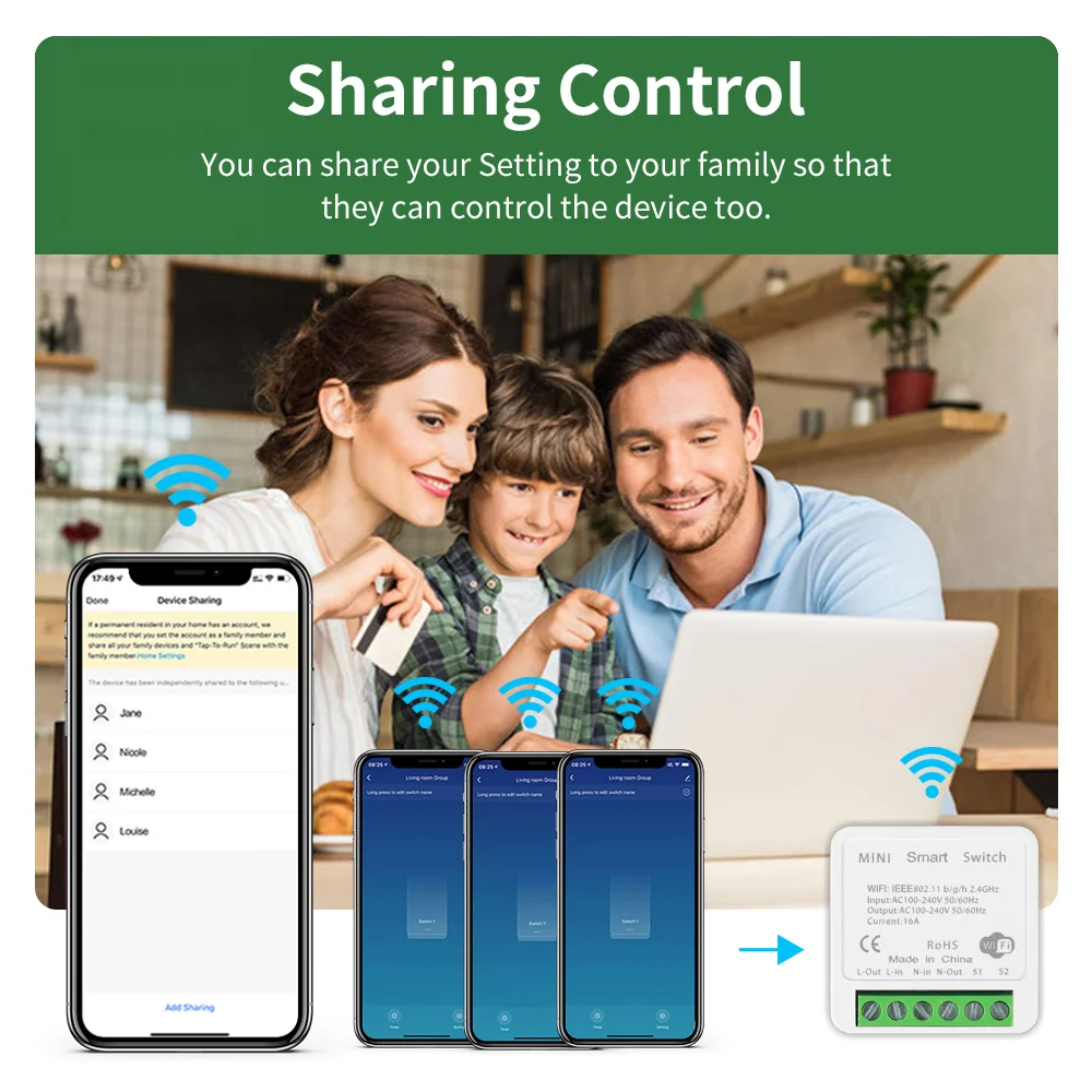 2-way switch wiring example