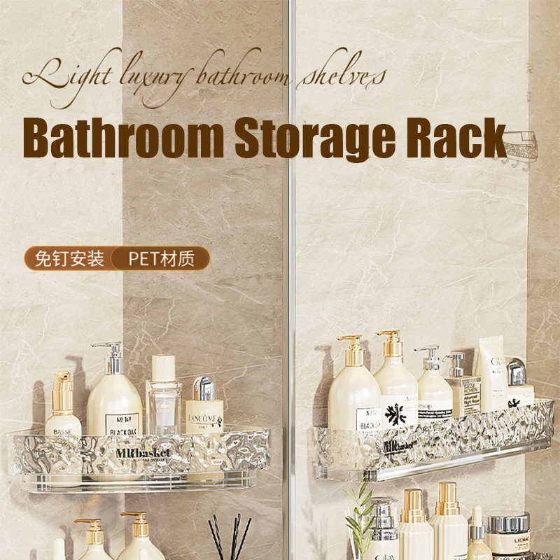Organizzazione bagno Organizer per Bagno Cestino Doccia Adesivo