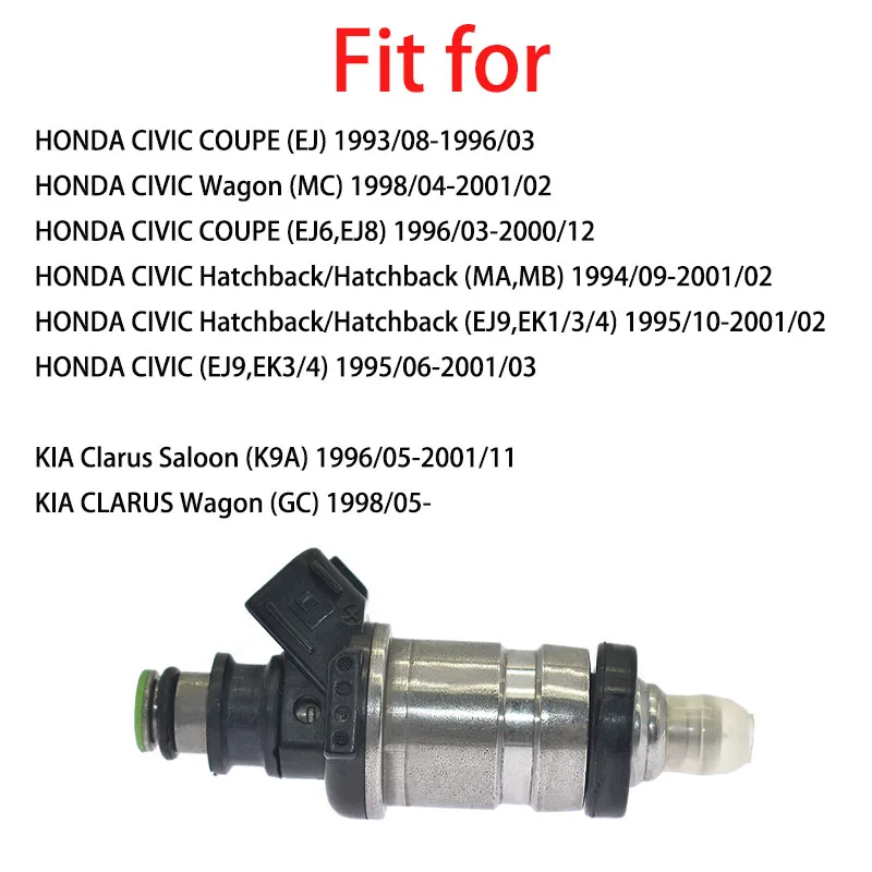 4 Einspritzdüsen 06164P2A000 - Für Honda Civic & KIA Clarus