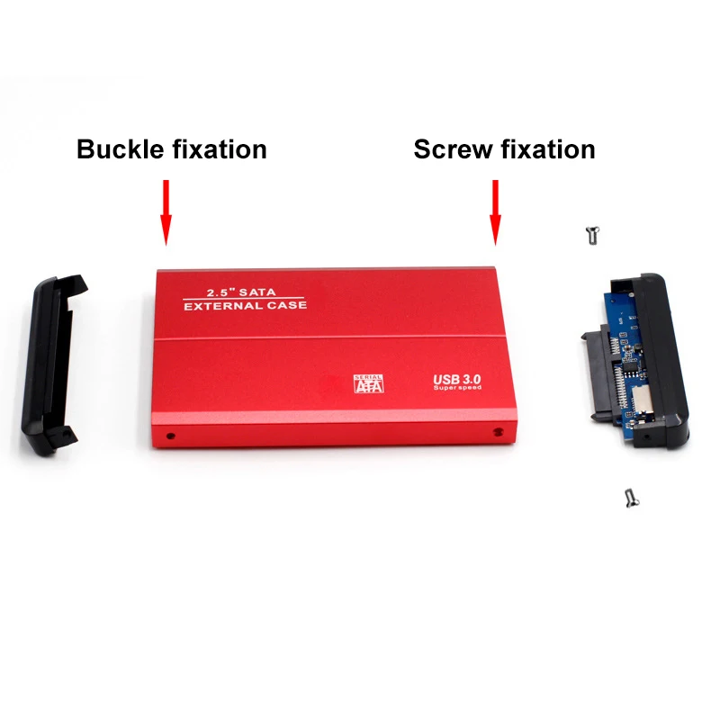 Aluminum Alloy USB 3.0 External Hard Drive Enclosure