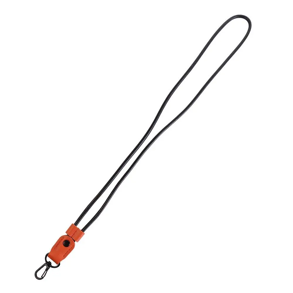 Leather ID Hanging Rope Anti-lost Work Card ID Card Holder Name Lanyard Lanyard Keychain Phone Strap Credential Holder badge holder badge holder keychain