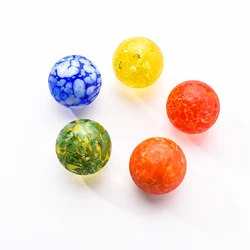Pinkycolor – boule de verre, crème de bétail, petits marbres, jouets à Pat, Console de jeu, perles Parent enfant, Machine à Pinball, boule rebondissante, 16Mm 