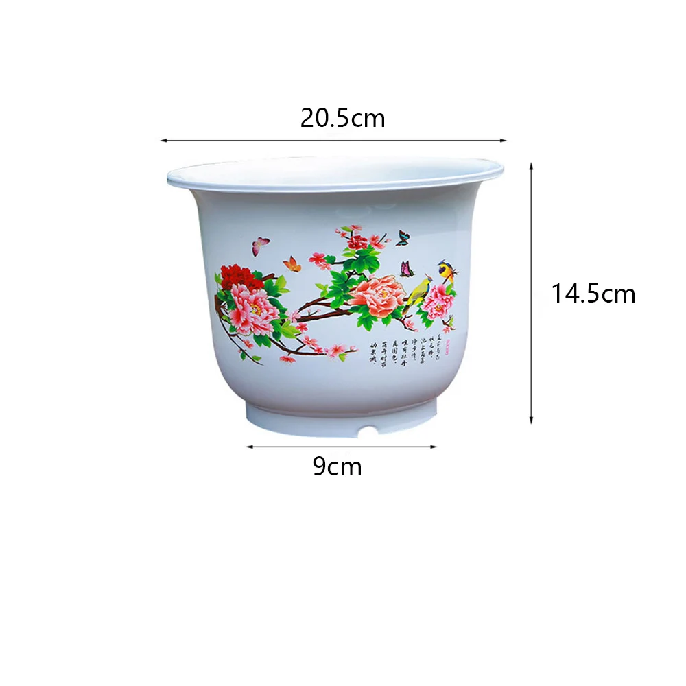 Resin Decorative Flower Pot 6