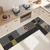 Kitchen Floor Mat Long Strip Bedroom Soft Rugs Entrance Doormat Washable Non-slip Hallway Carpet Welcome Absorbent Bathroom Mats 4