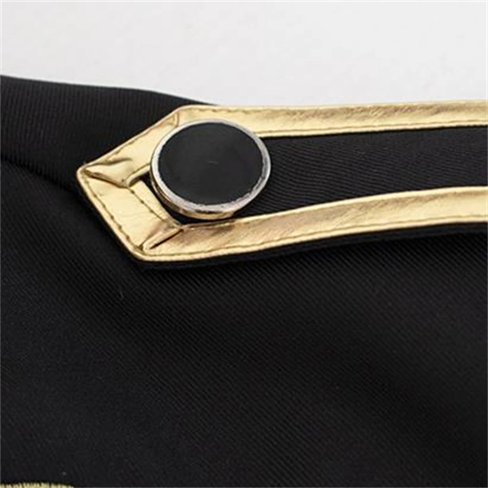 Golden Embroidery King Prince Renaissance Medieval Men Custome Cosplay Adult Long sleeve Party Jacket outwear Coat Hot Sale 3XL