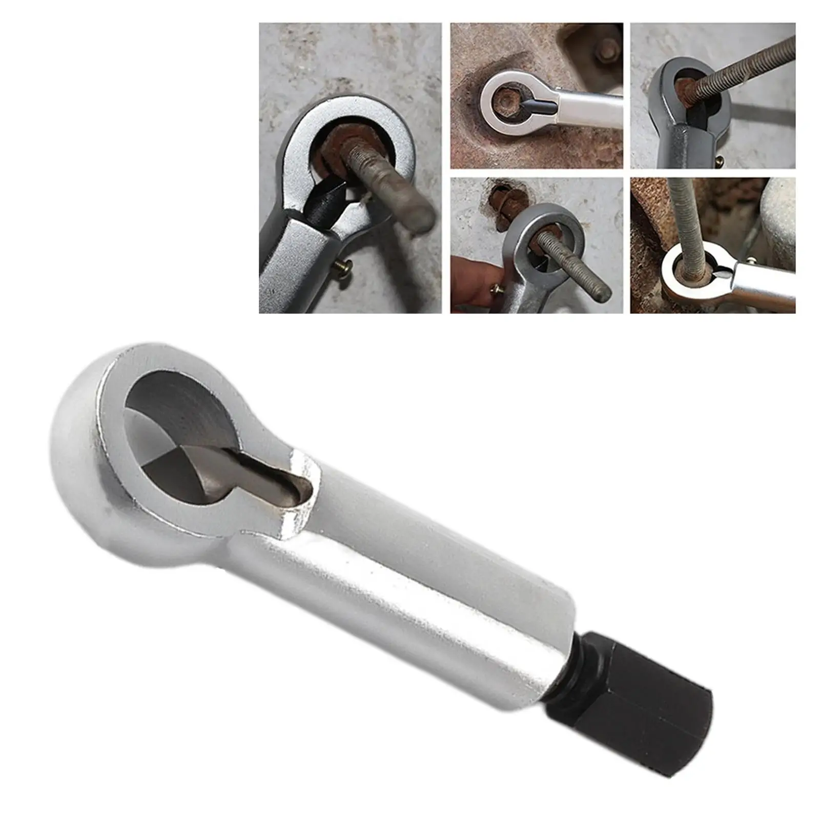 Heavy Duty Nut Splitter, Stuck Nut Remover Extractor Tool Rust Nut Splitter Adjustable Breaker Remover Tool