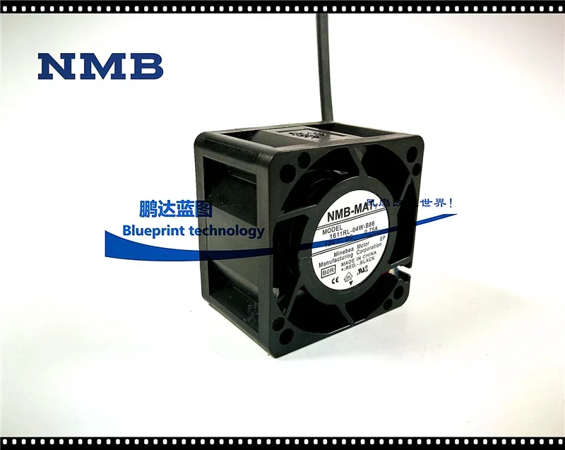 NMB 4028 4CM 12V0.75A server 1611RL-04W-B86 high-speed violent PWM cooling fan 40*40*28MM