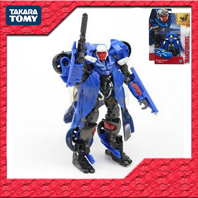 

Оригинальная экшн-фигурка TAKARA TOMY трансформер S4 Deluxe HOT SHOT PVC Аниме фигурки модели игрушки