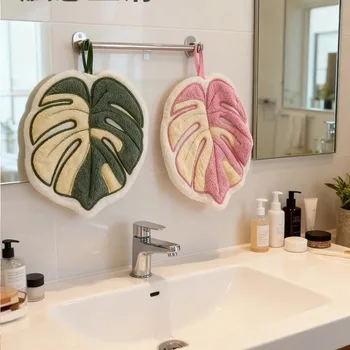 Plant Pattern Hand Towel 1