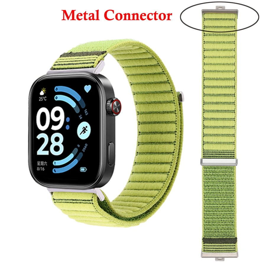 Adjustable Nylon Loop Sport Band - Premium Replacement Strap in Various Colors