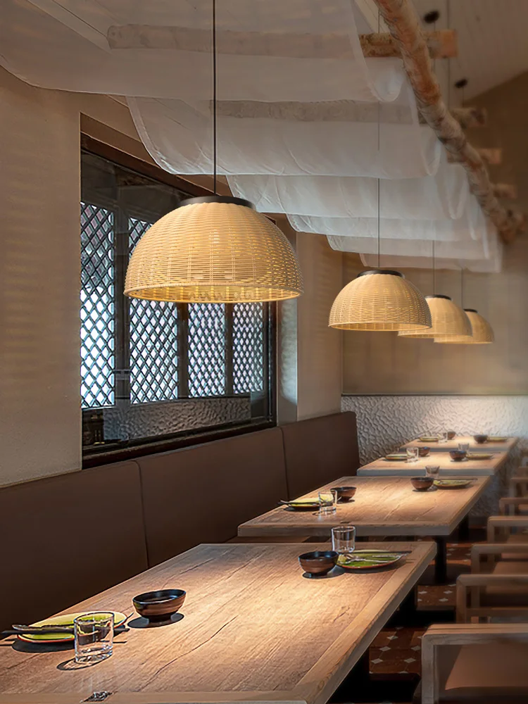 

Japanese restaurant chandelier, Chinese restaurant, hot pot restaurant with spotlights, Southeast Asian restaurant box