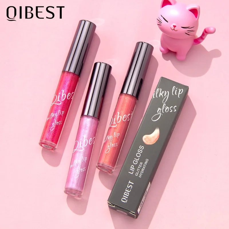 Luminous Taro Purple Lip Gloss with Gold Sparkle – Moisturizing & Plumping Gloss