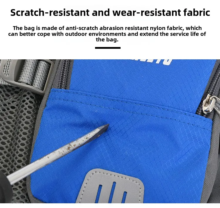 Sac banane pour homme et femme, sac banane de sport imperméable, sac ceinture pour voyage, randonnée, course à pied_voghion.com