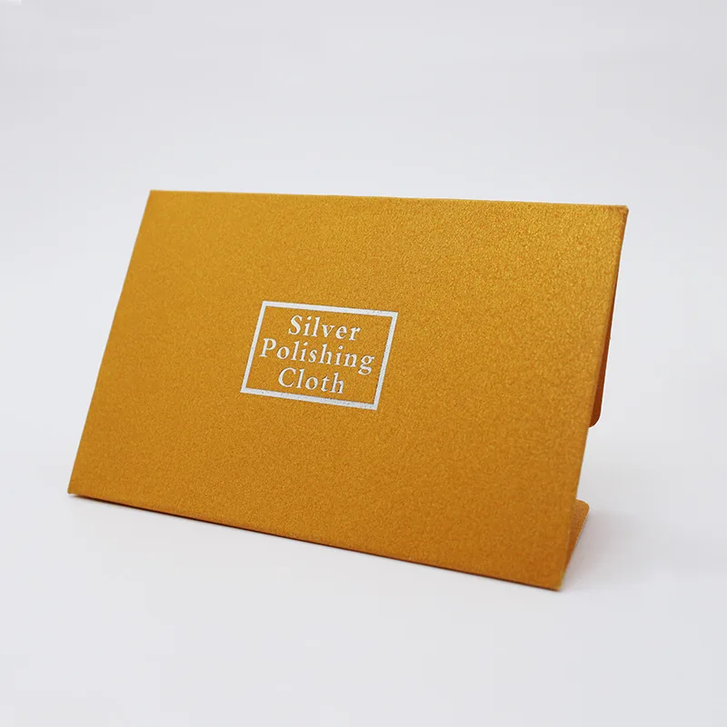 Mikrofaser-Poliertuch, 100 Stück, hochwertige Textur, Außenverpackung, Gold-Wischtuch, Polieren, Entfernen von Schmuck, Oxidation – Detail 9