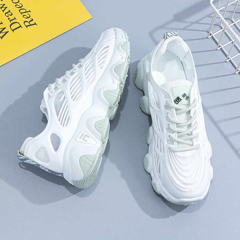 Sneakers Women All-match Air Mesh Sport Shoes Woman Fashion Sneakers Platform Shoes Breathable Running Ladies Casual Loafers